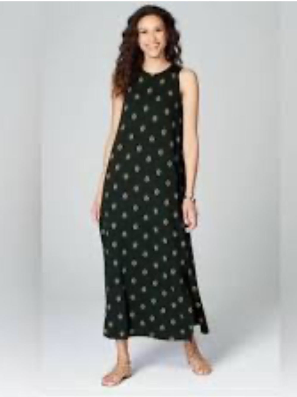 J. Jill side slit maxi dress- worn a few times. 138 retail